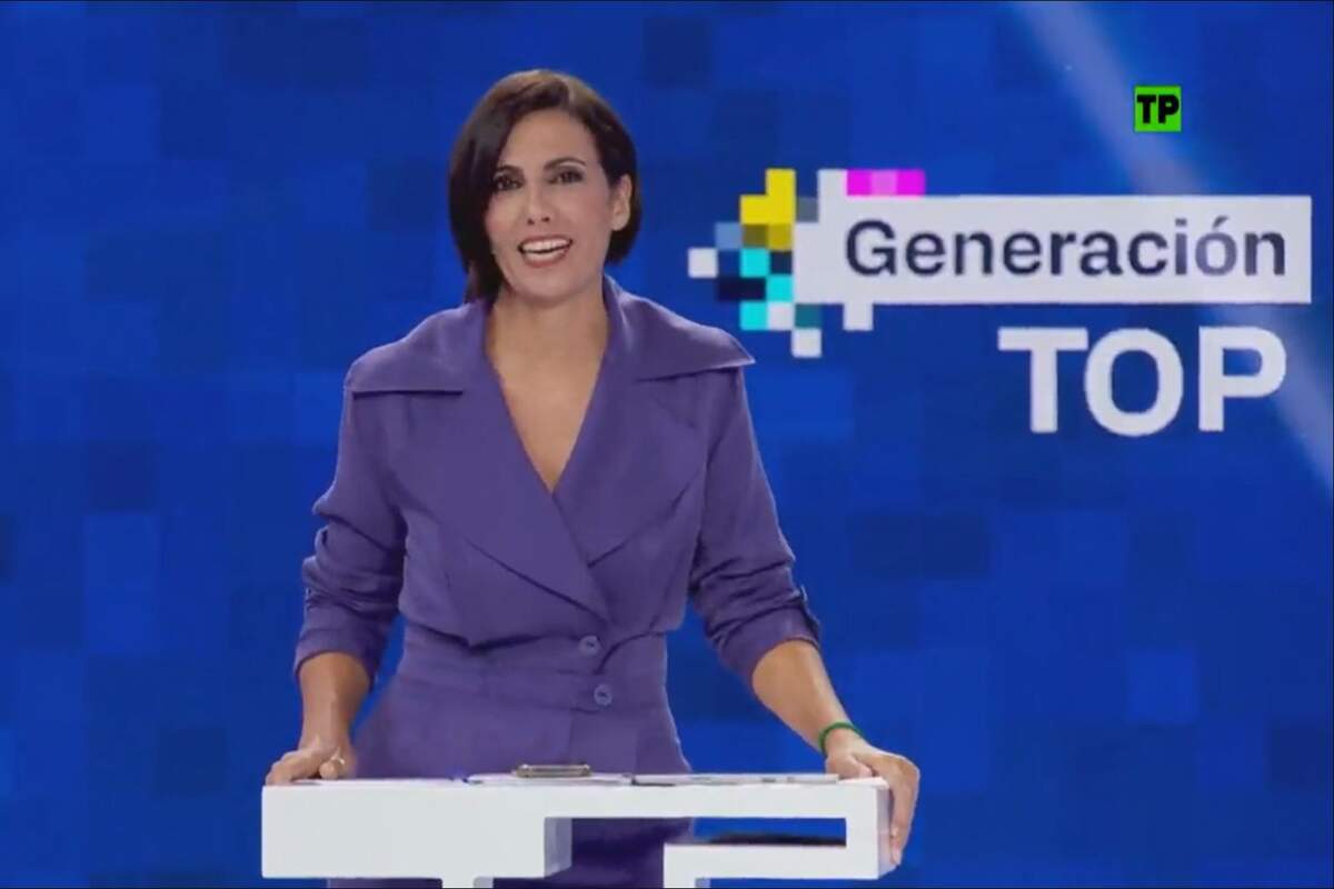 Captura d'Ana Pastor com a presentadora de Generació TOP a laSexta