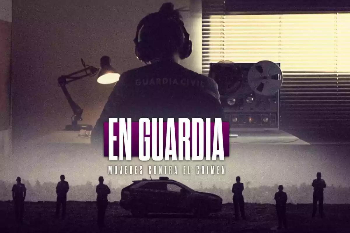 Cartell de la sèrie documental En guàrdia: dones contra el crim de Cuatro
