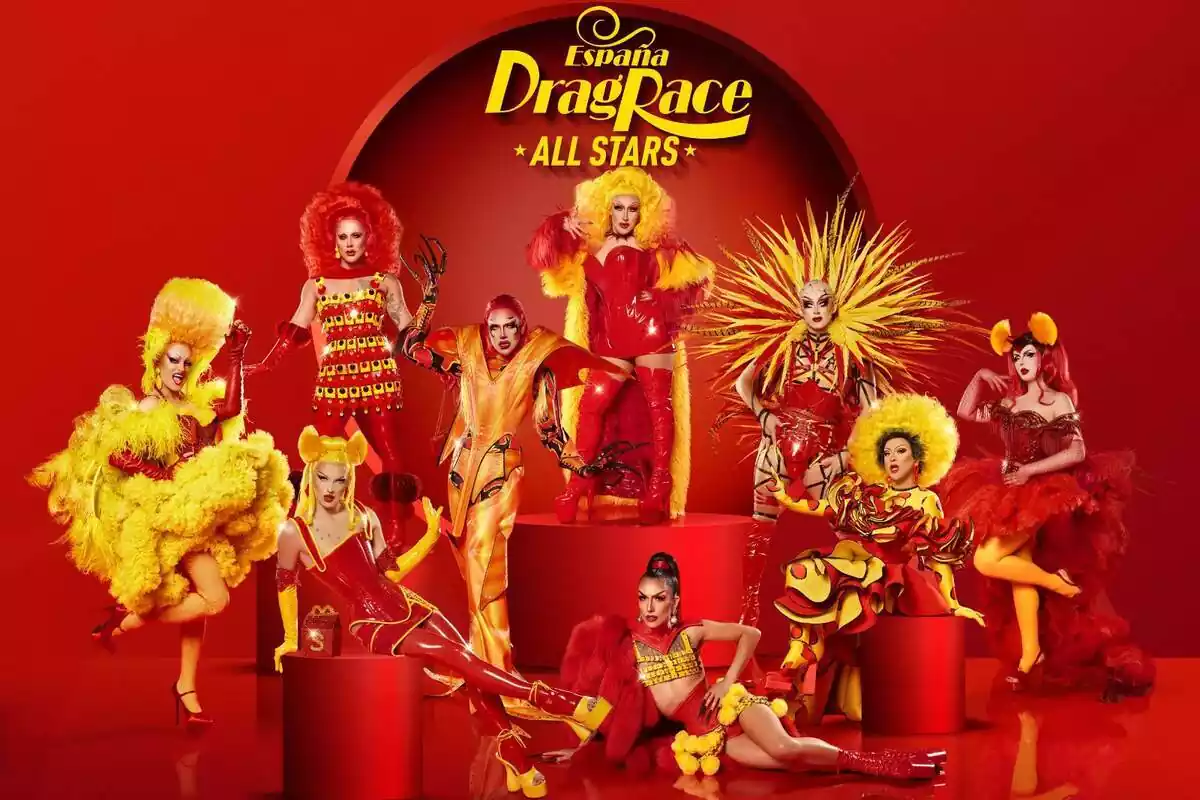 Cartell de Drag Race Espanya: All Stars d'atresplayer