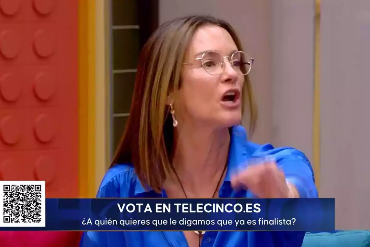 Captura d'Elena Rodríguez enfadada a GH DÚO