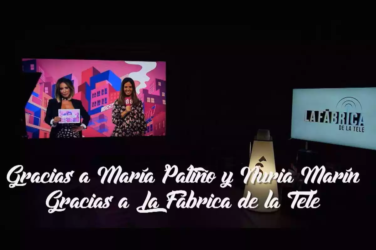 Captura del final de Socialité de La Fàbrica de la Tele a Telecinco