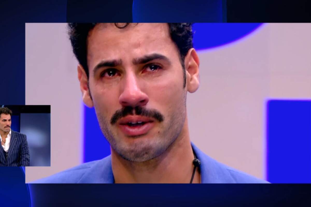 Captura de 'GH Duo' amb Asraf Beno plorant amb bigoti el 27 de febrer de 2024