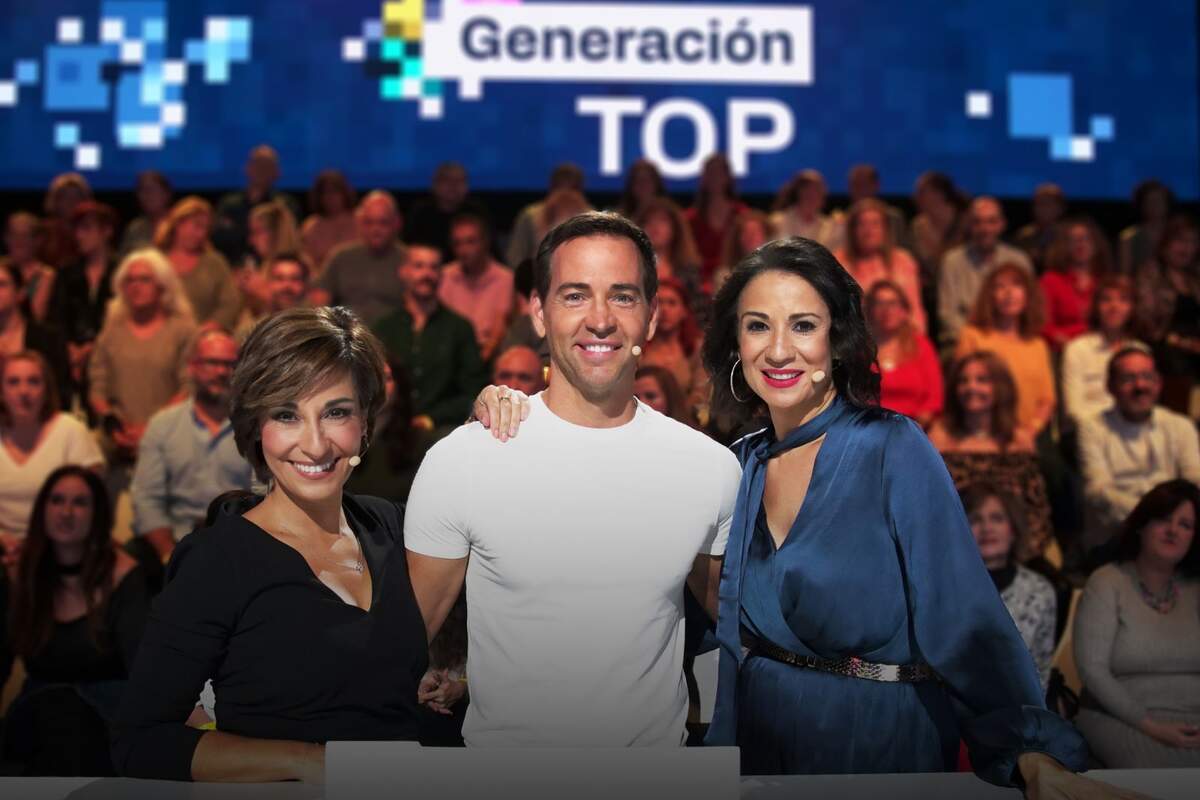Fotografia dels convidats de Generació TOP de laSexta, com Adela González
