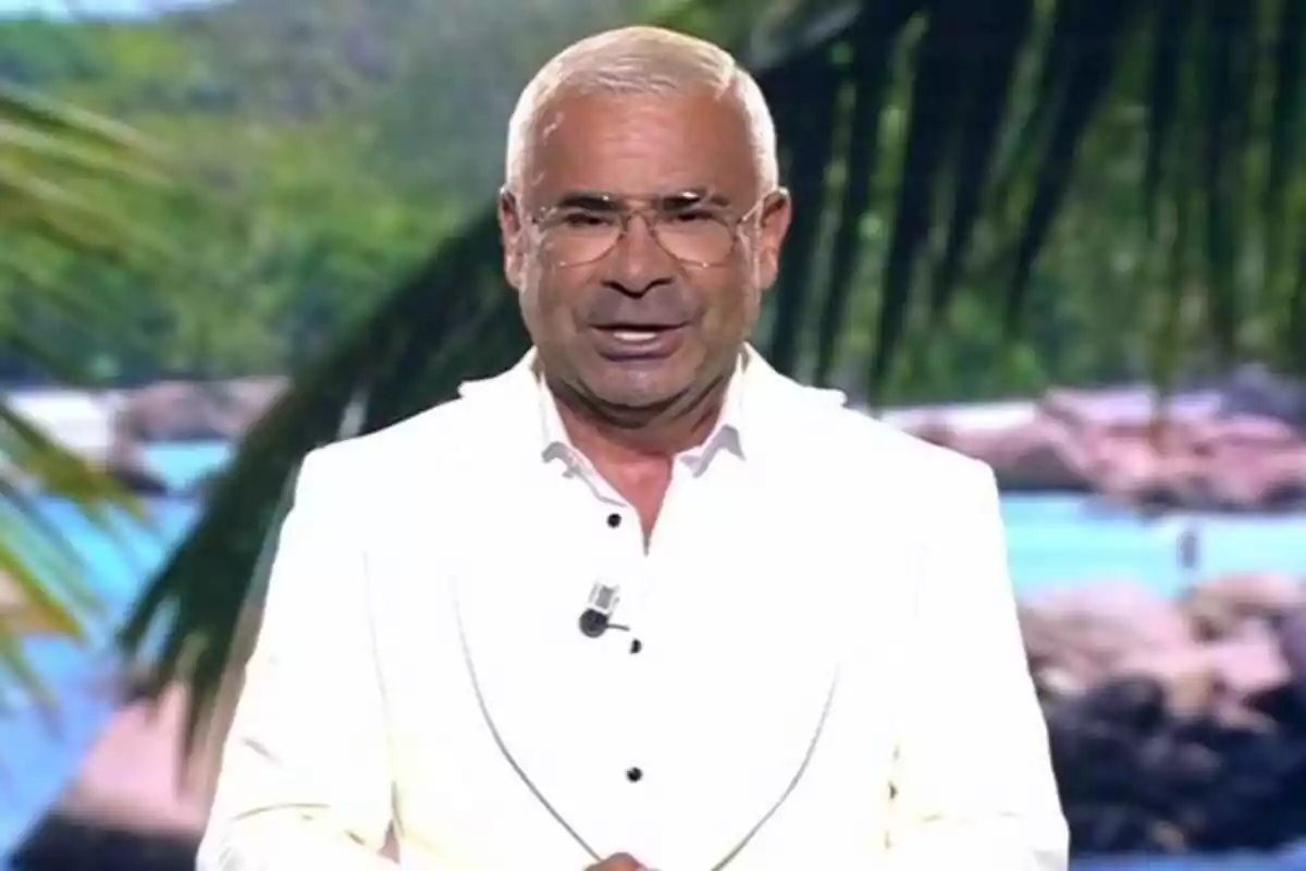 Captura de Jorge Javier Vázquez a l'estrena de Supervivientes 2024