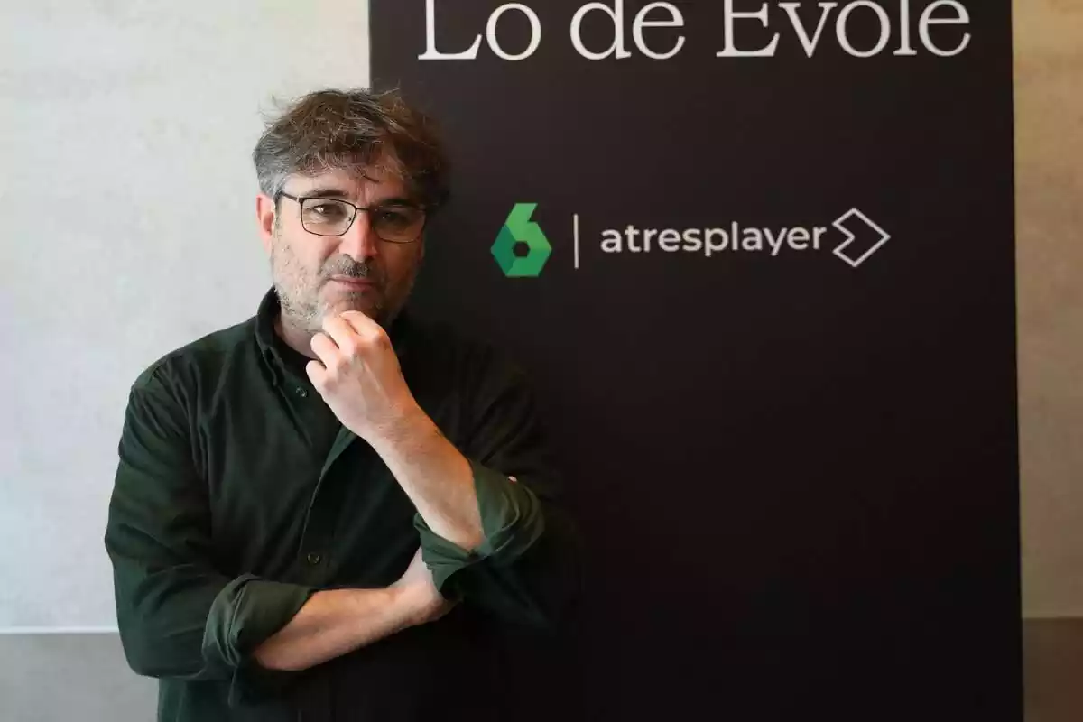 Fotografia de Jordi Évole durant la presentació de Lo de Évole de laSexta