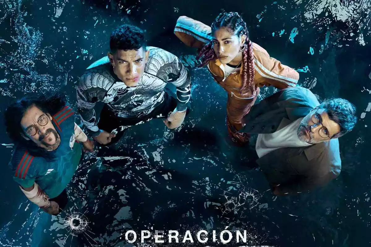 Cartell de la tercera temporada d'Operació Marea Negra a Prime Video